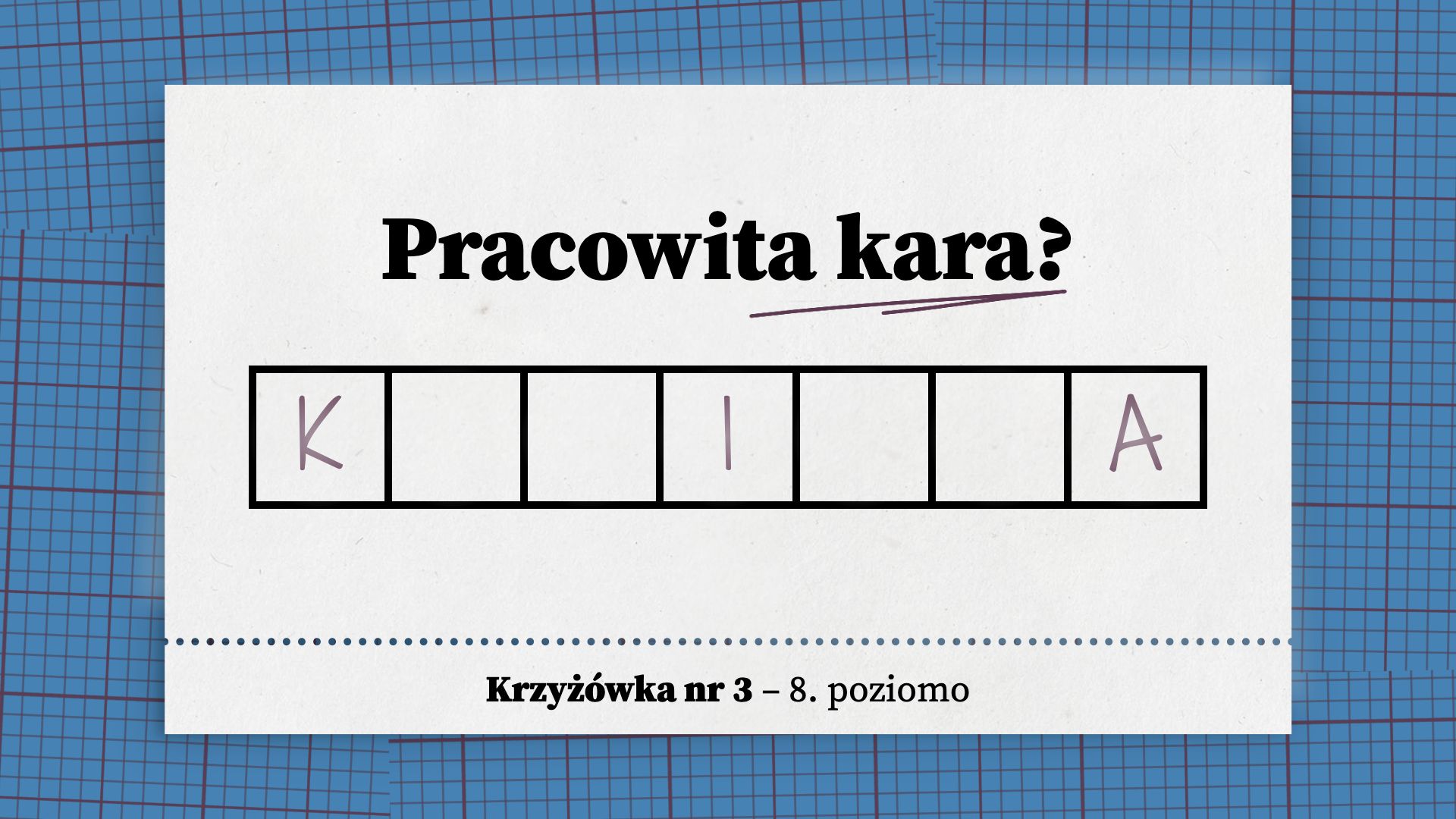 Pracowita kara