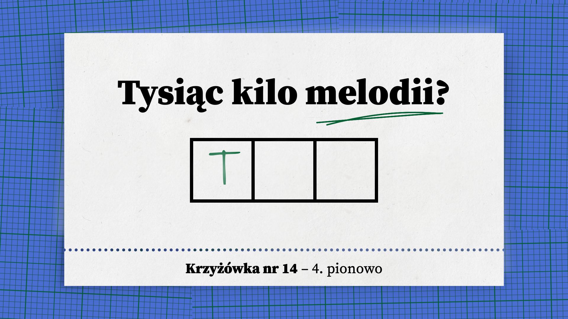 Tysiąc kilo melodii