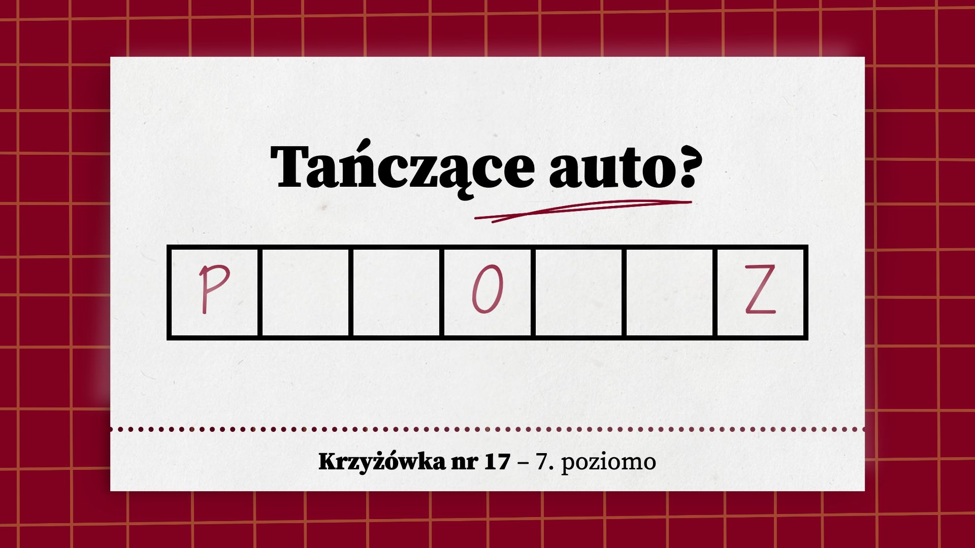 Tańczące auto