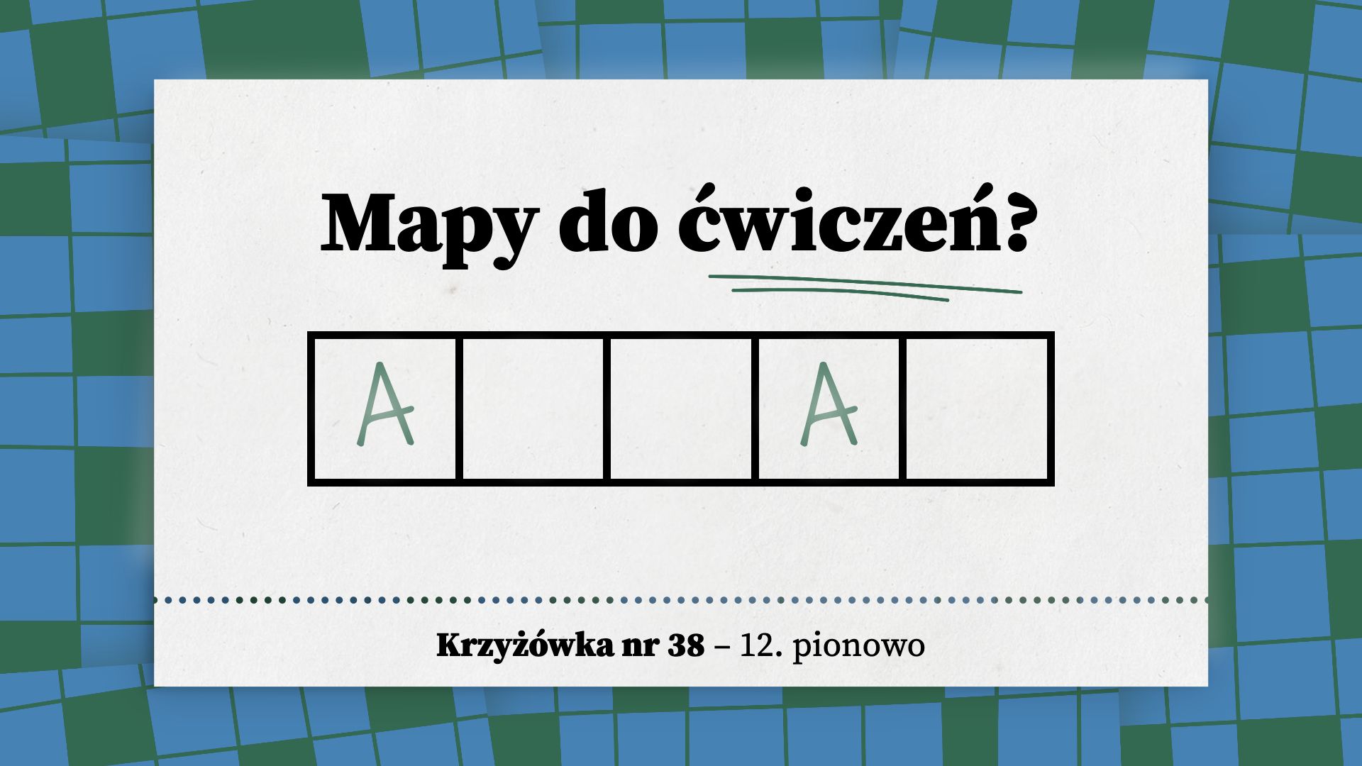 Mapy do ćwiczeń