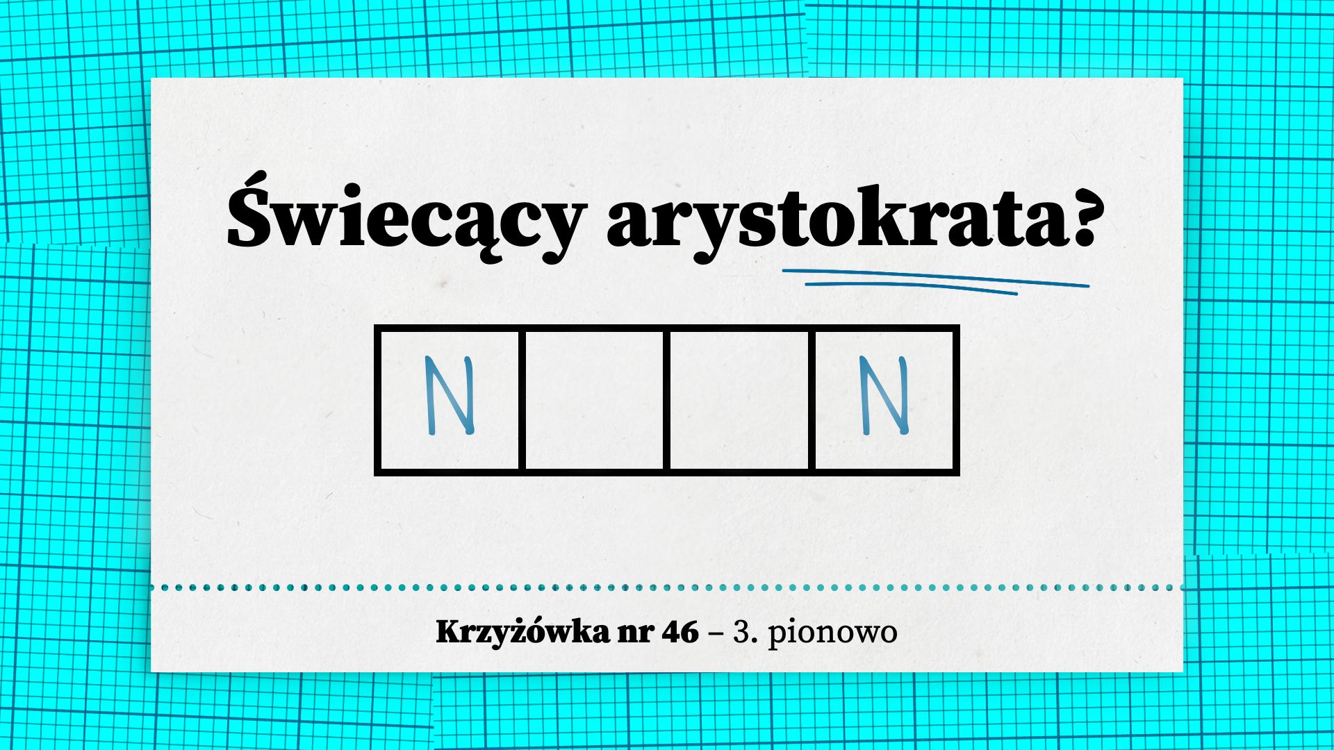 Świecący arystokrata