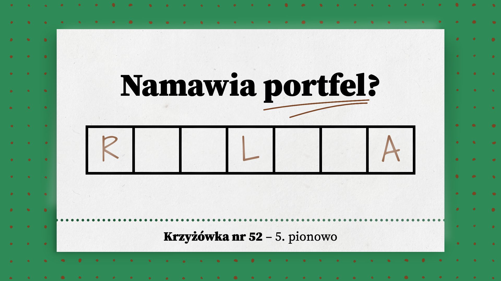 Namawia portfel