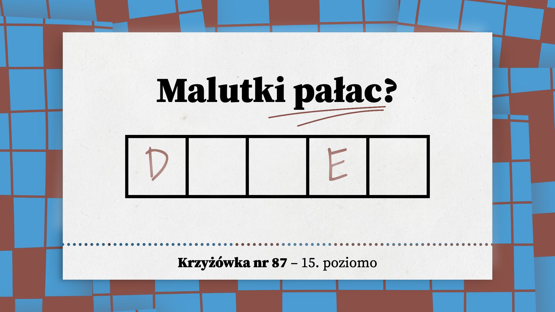 Malutki pałac