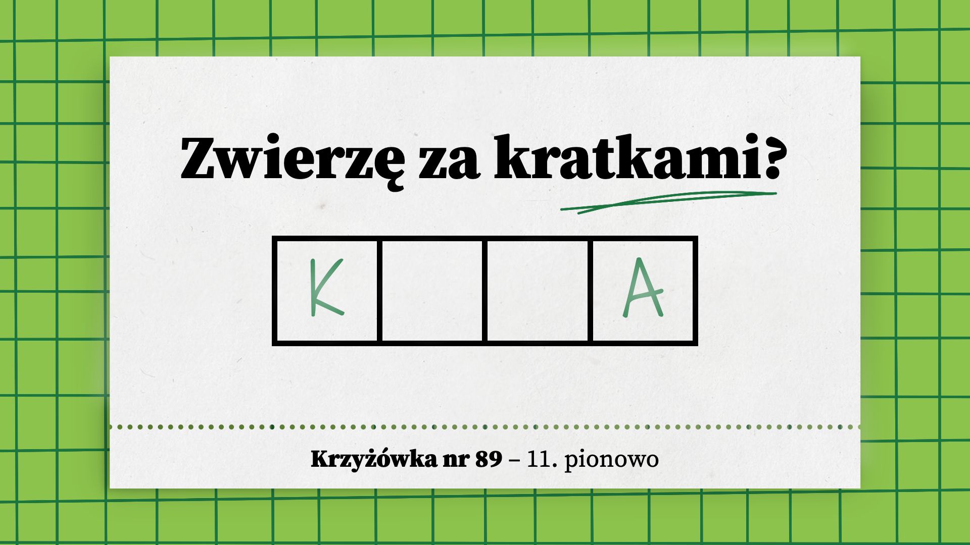 Zwierzę za kratkami