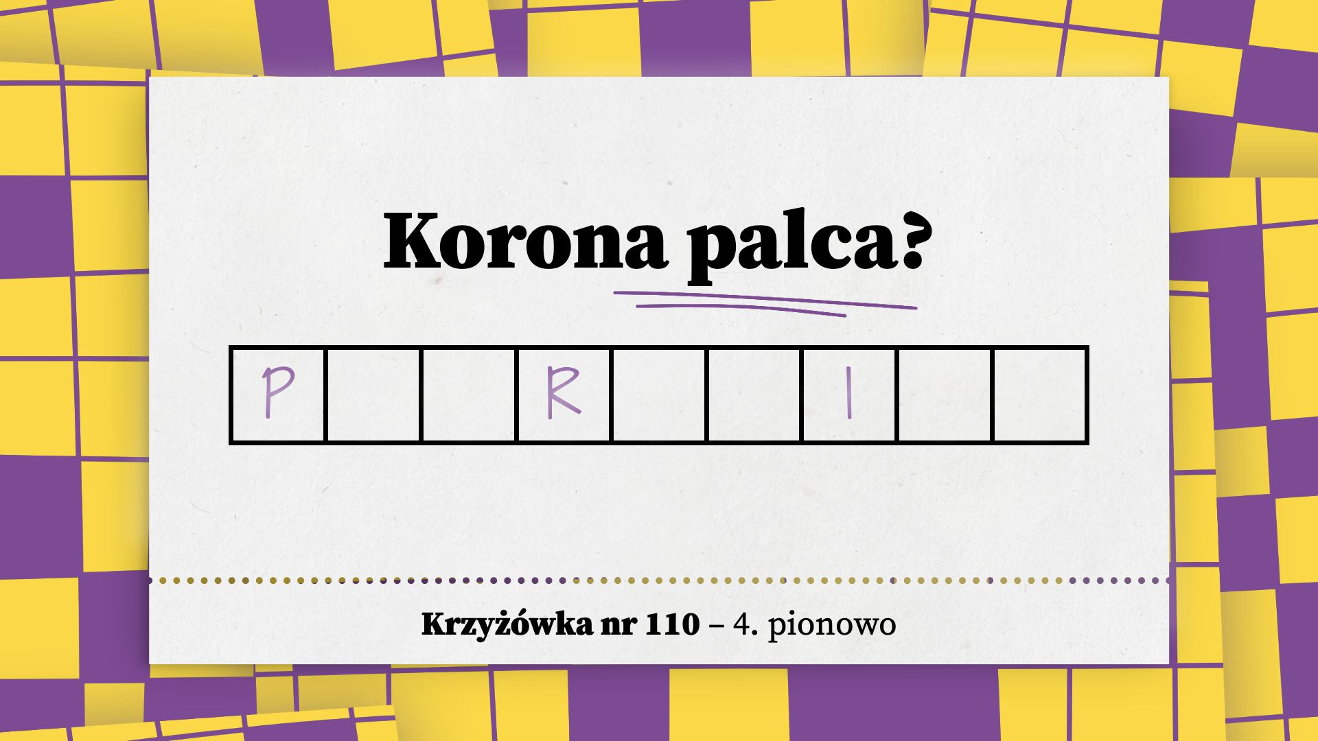 Korona palca
