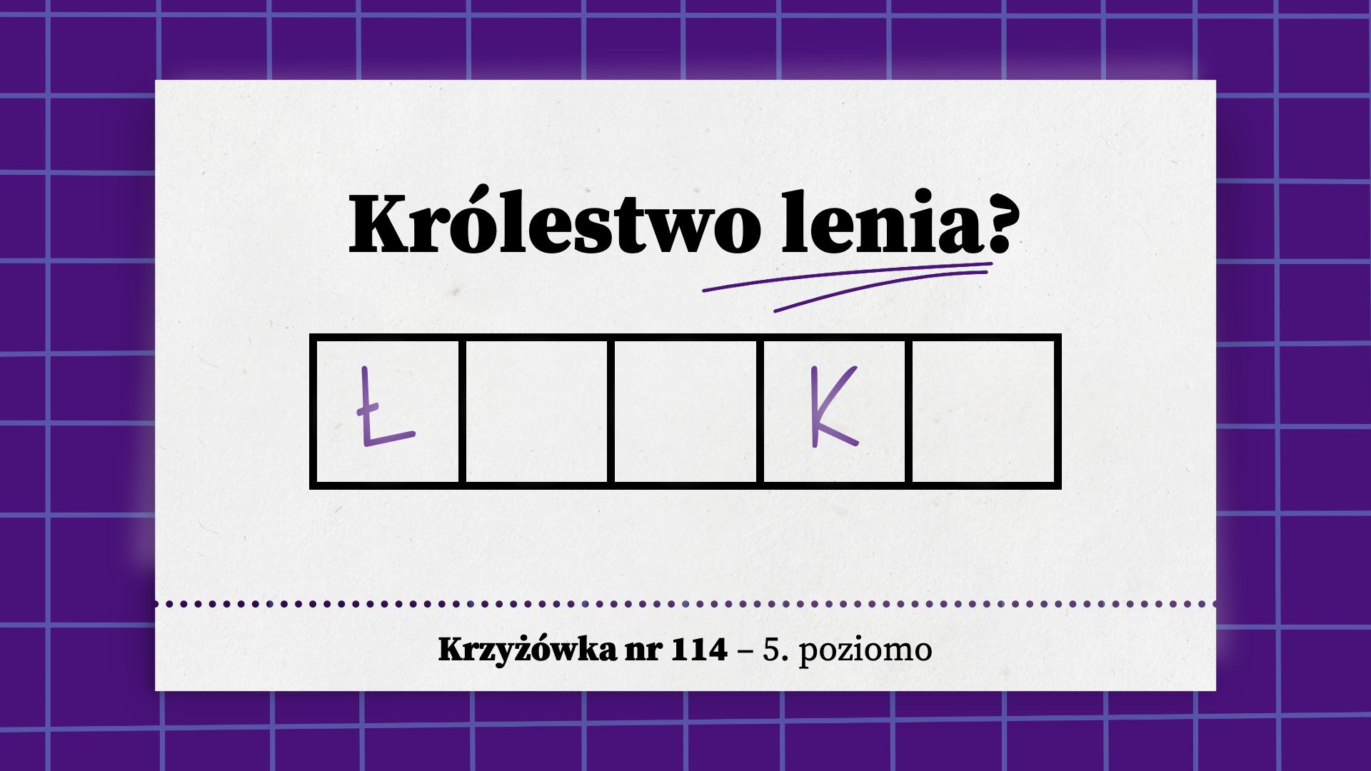 Królestwo lenia