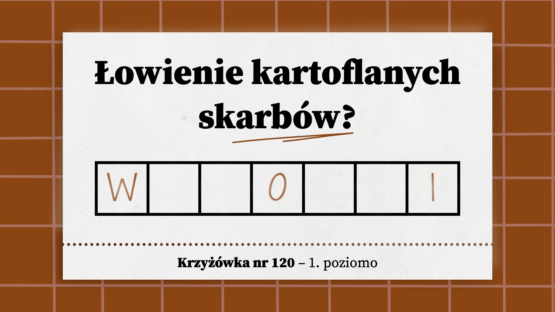 Łowienie kartoflanych skarbów