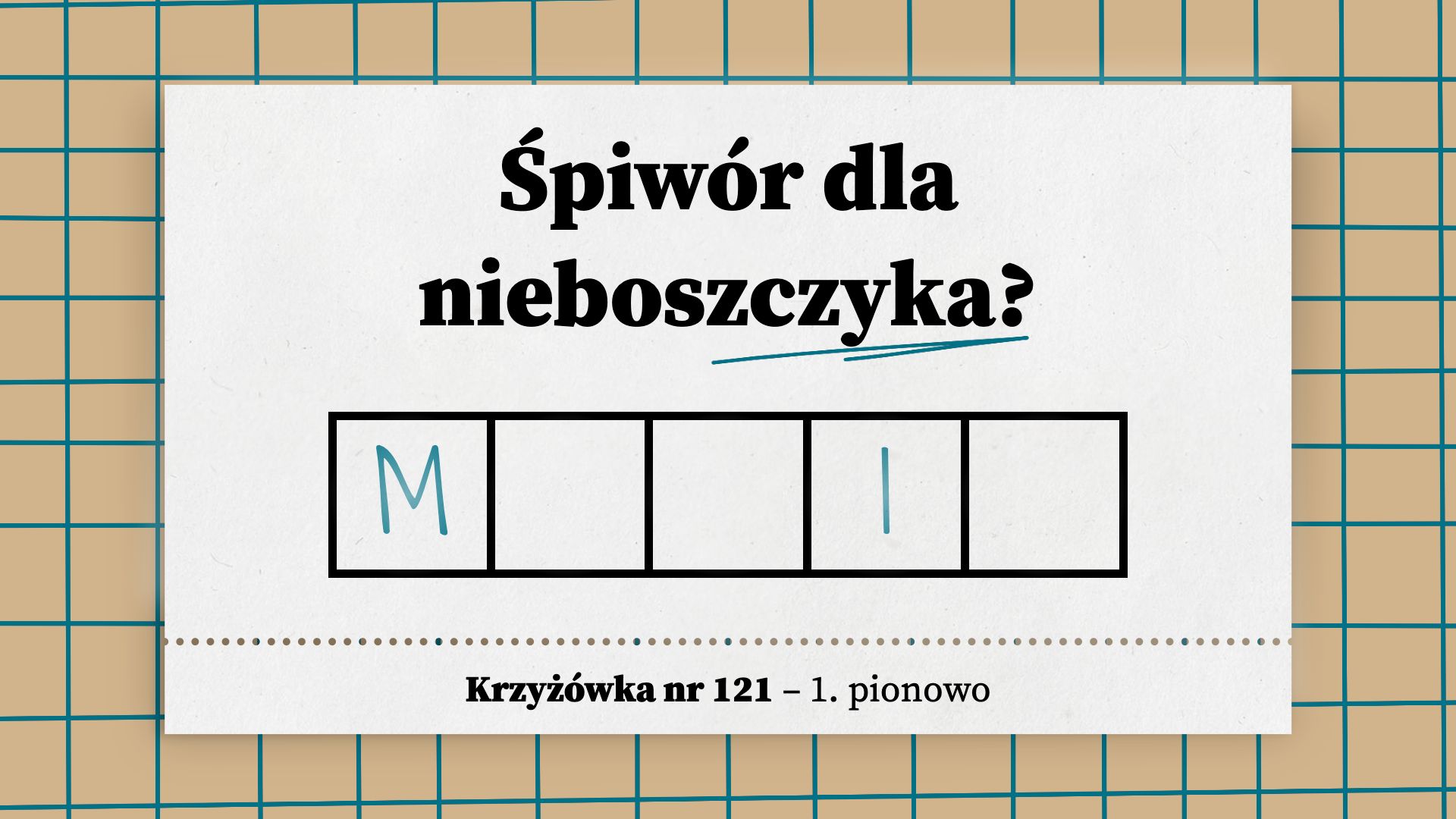 Śpiwór dla nieboszczyka