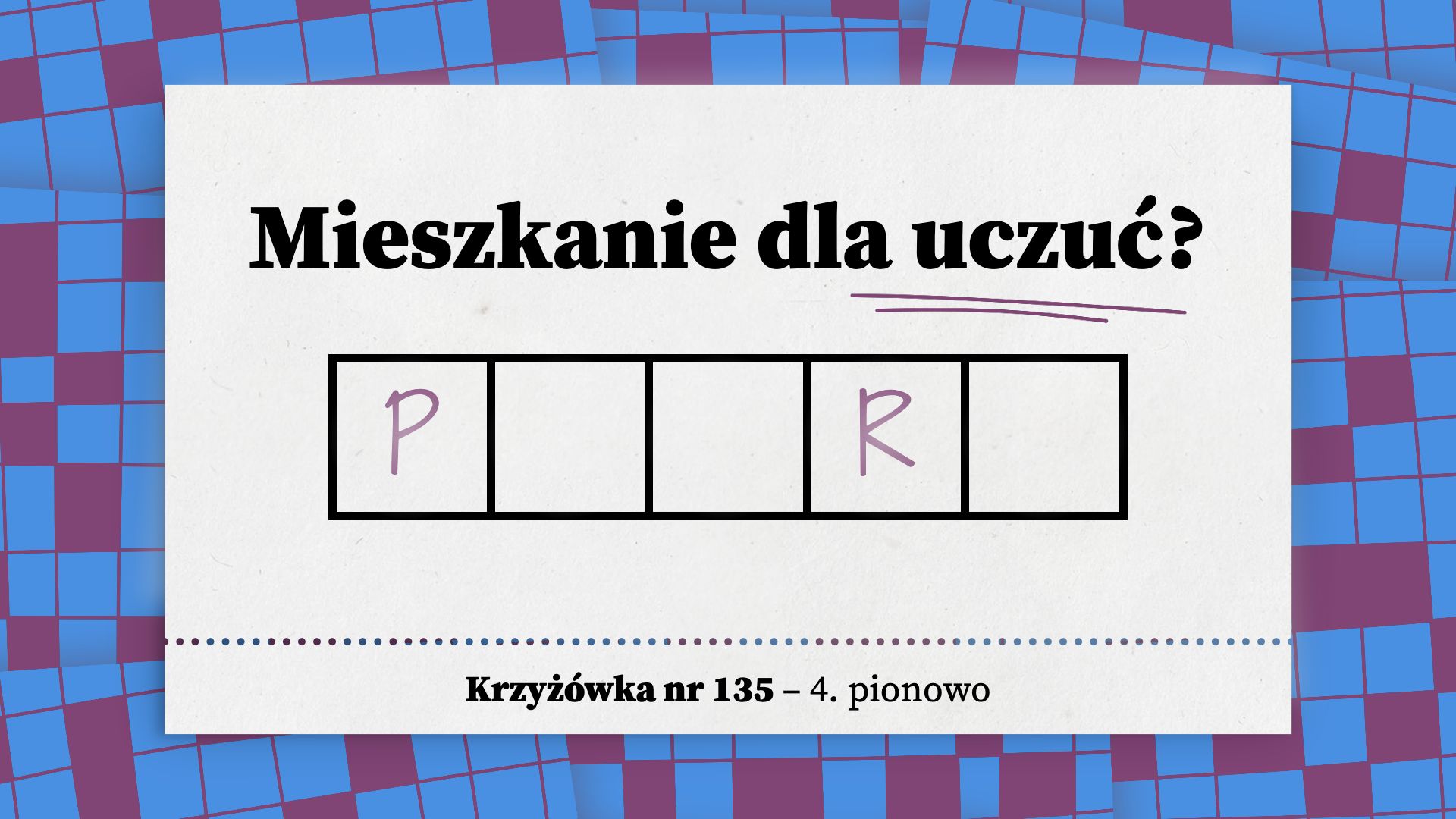 Mieszkanie dla uczuć