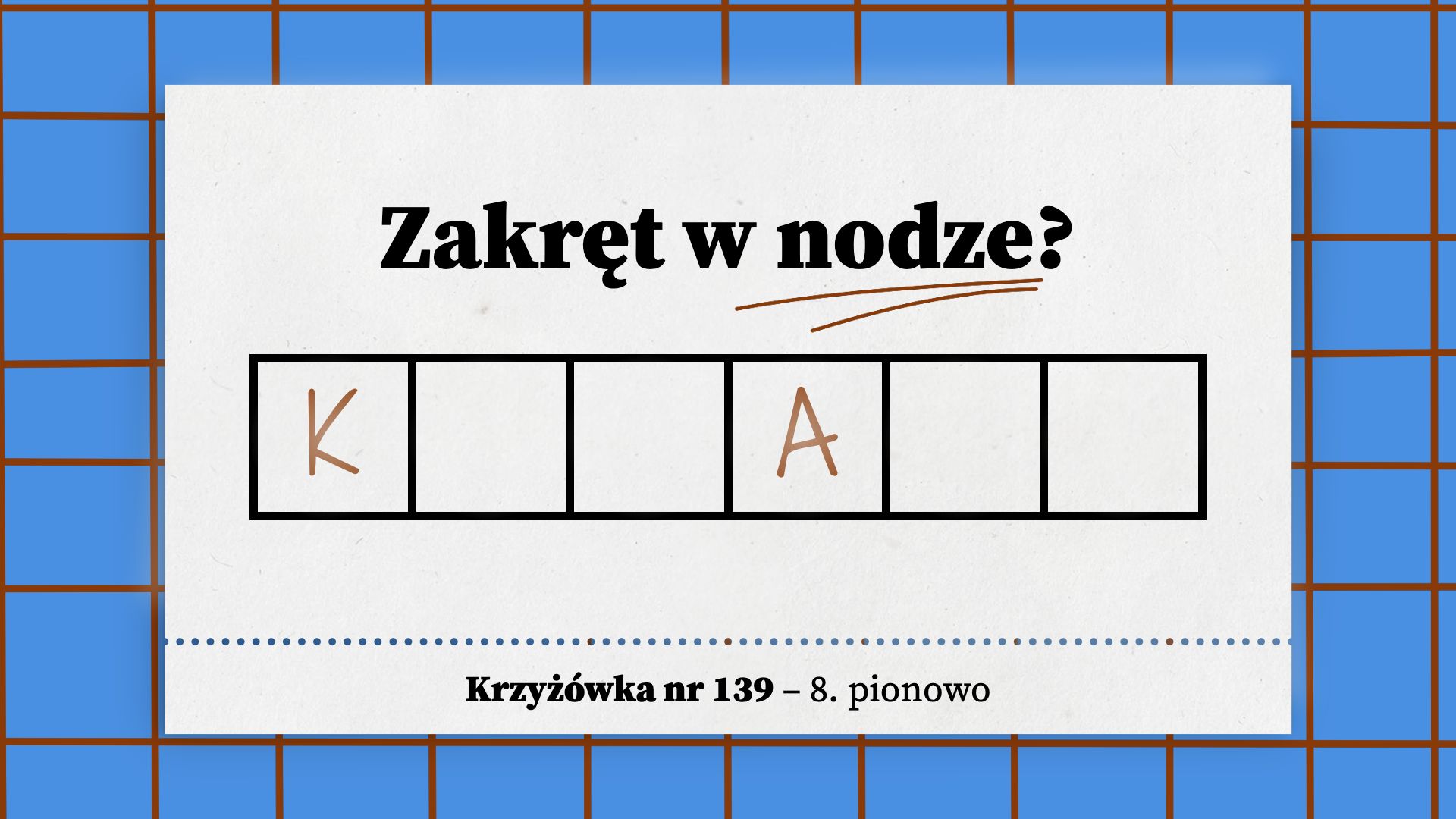 Zakręt w nodze