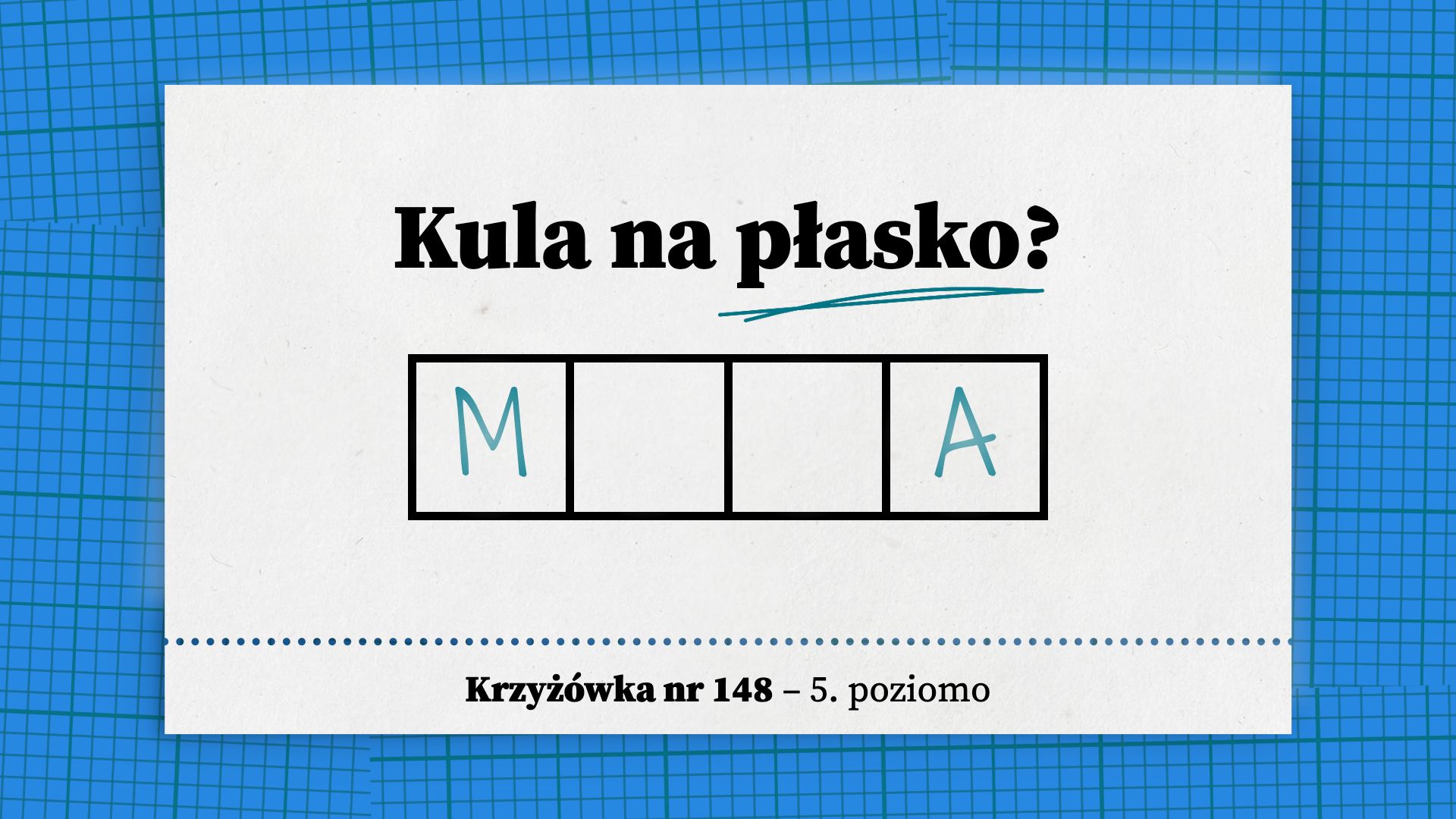 Kula na płasko
