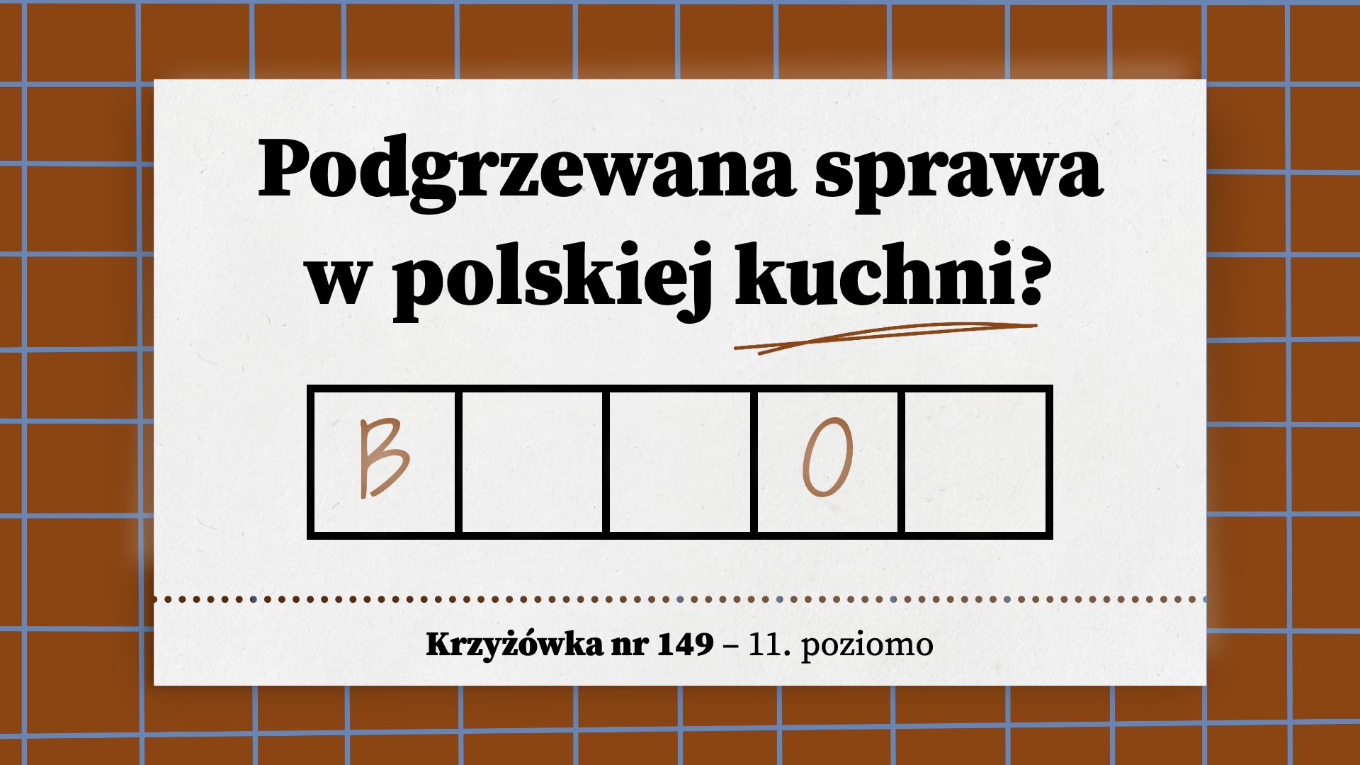 Podgrzewana sprawa w polskiej kuchni
