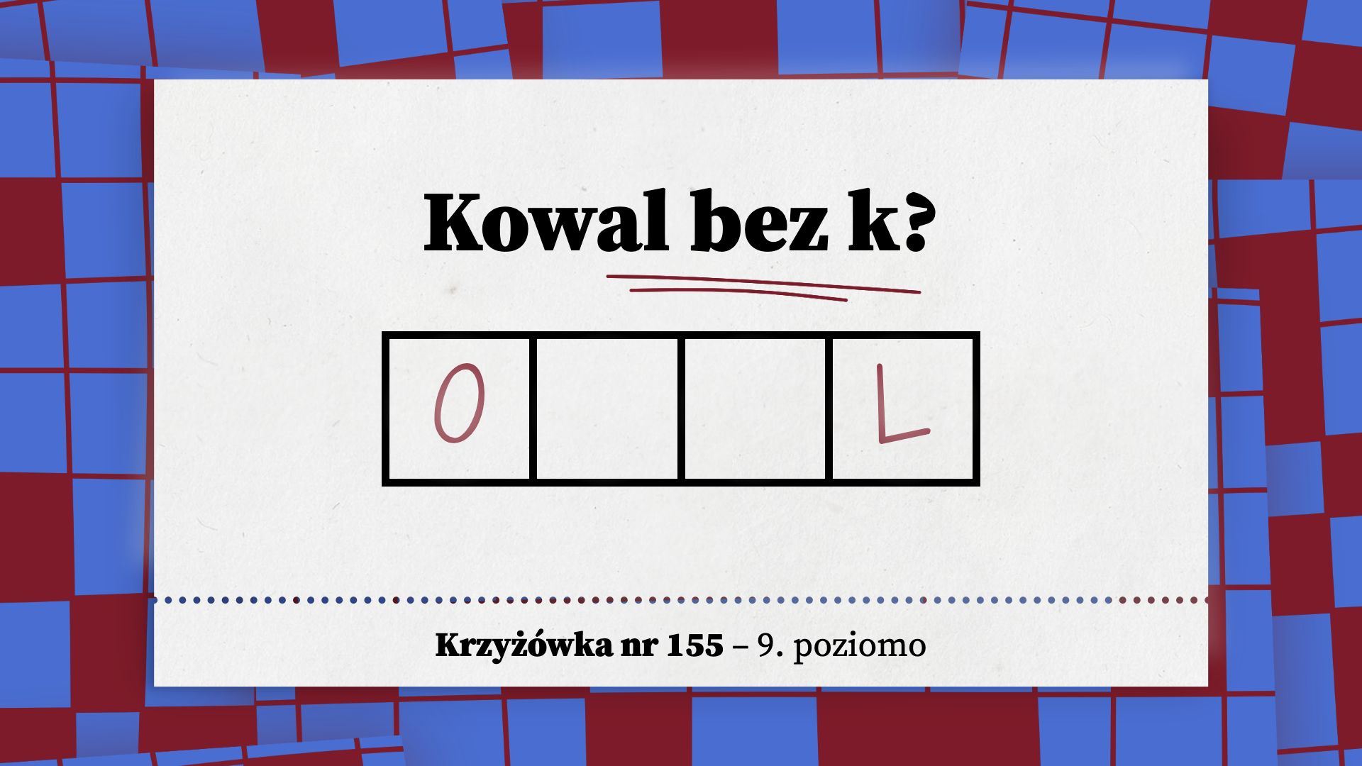 Kowal bez k