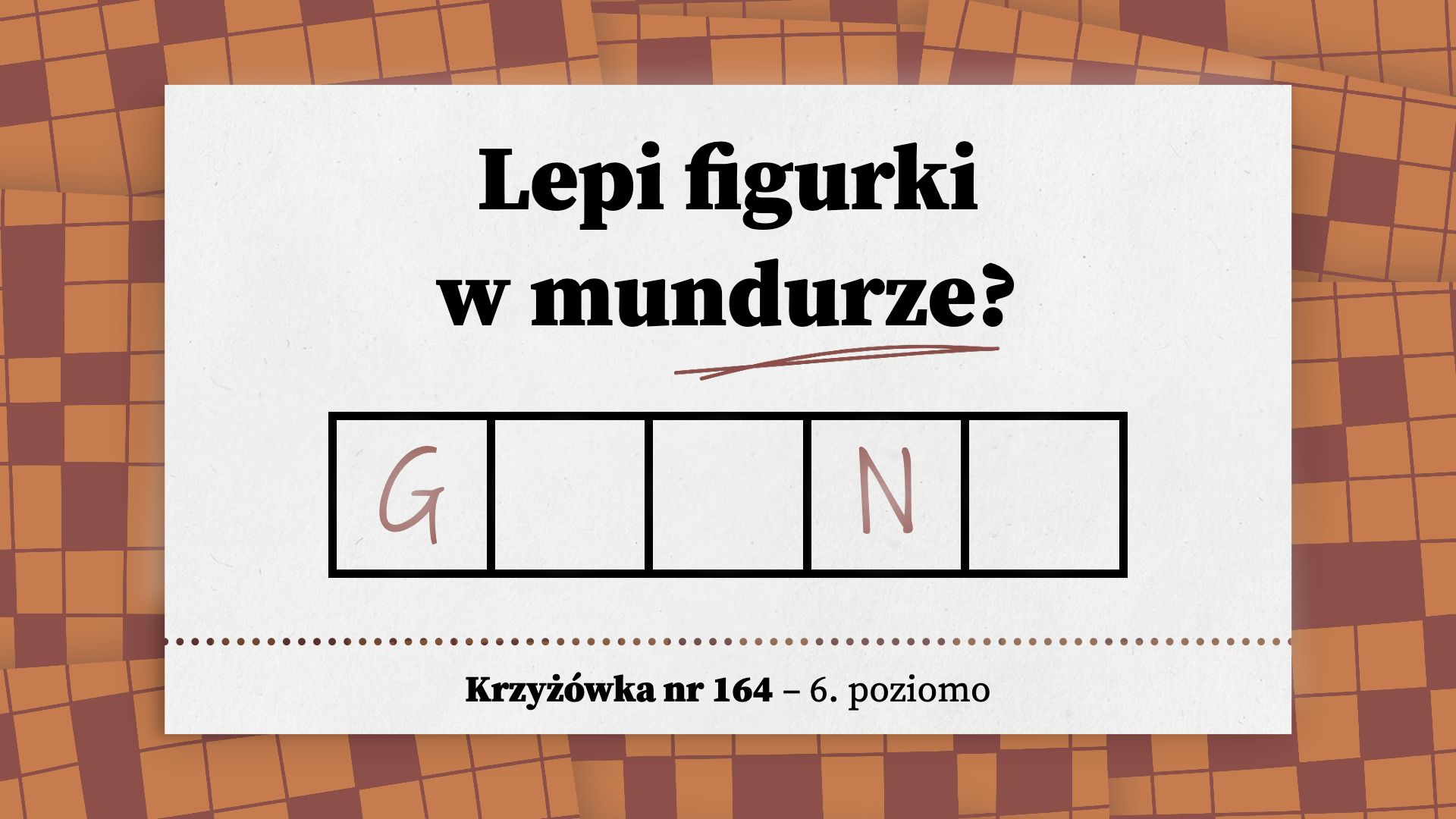 Lepi figurki w mundurze