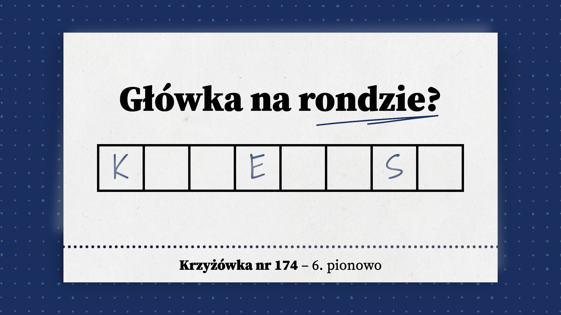Główka na rondzie