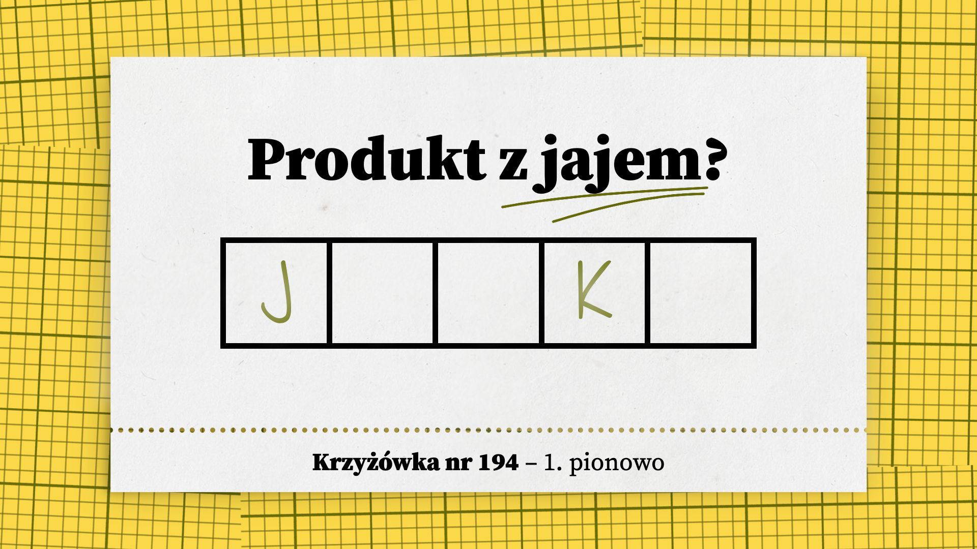 Produkt z jajem