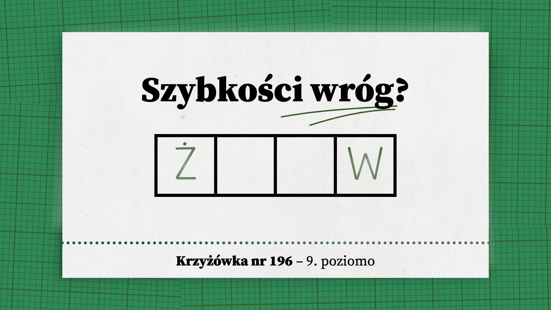 Szybkości wróg