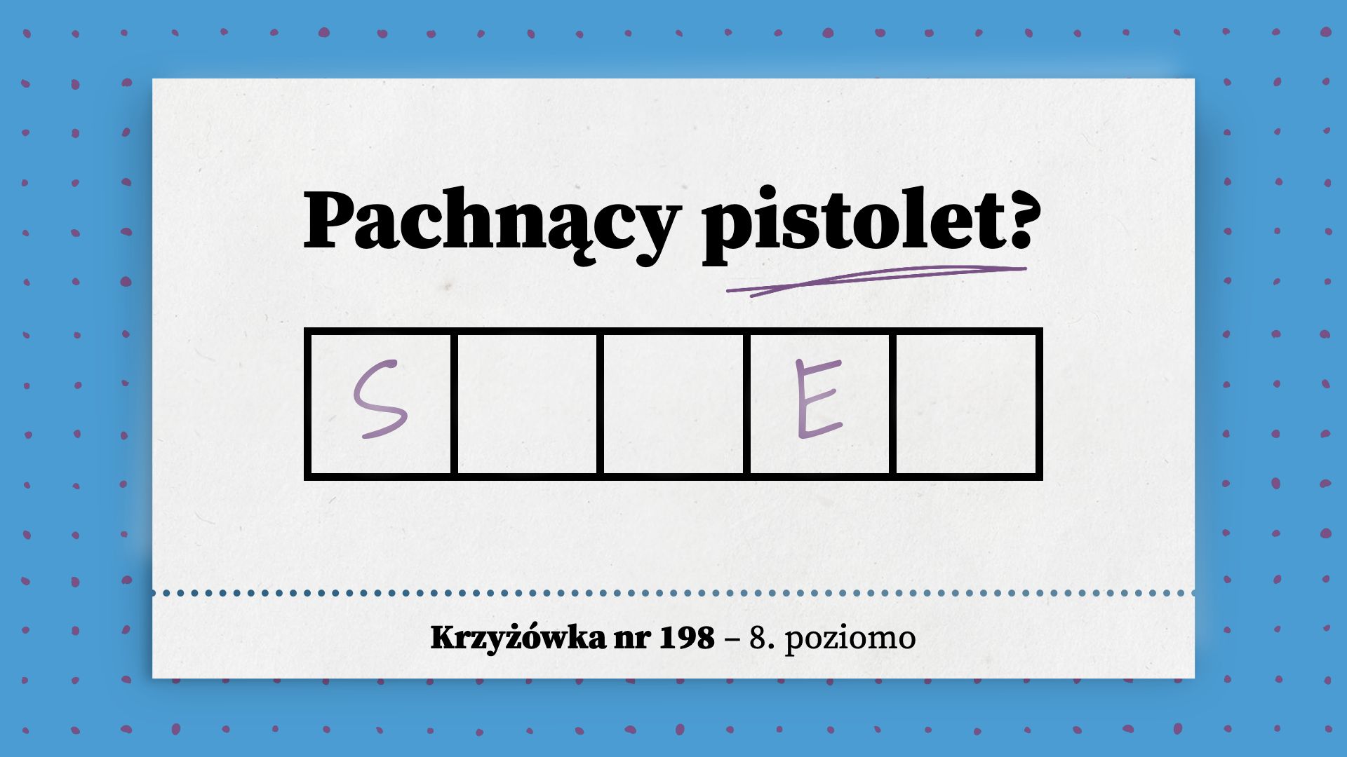 Pachnący pistolet