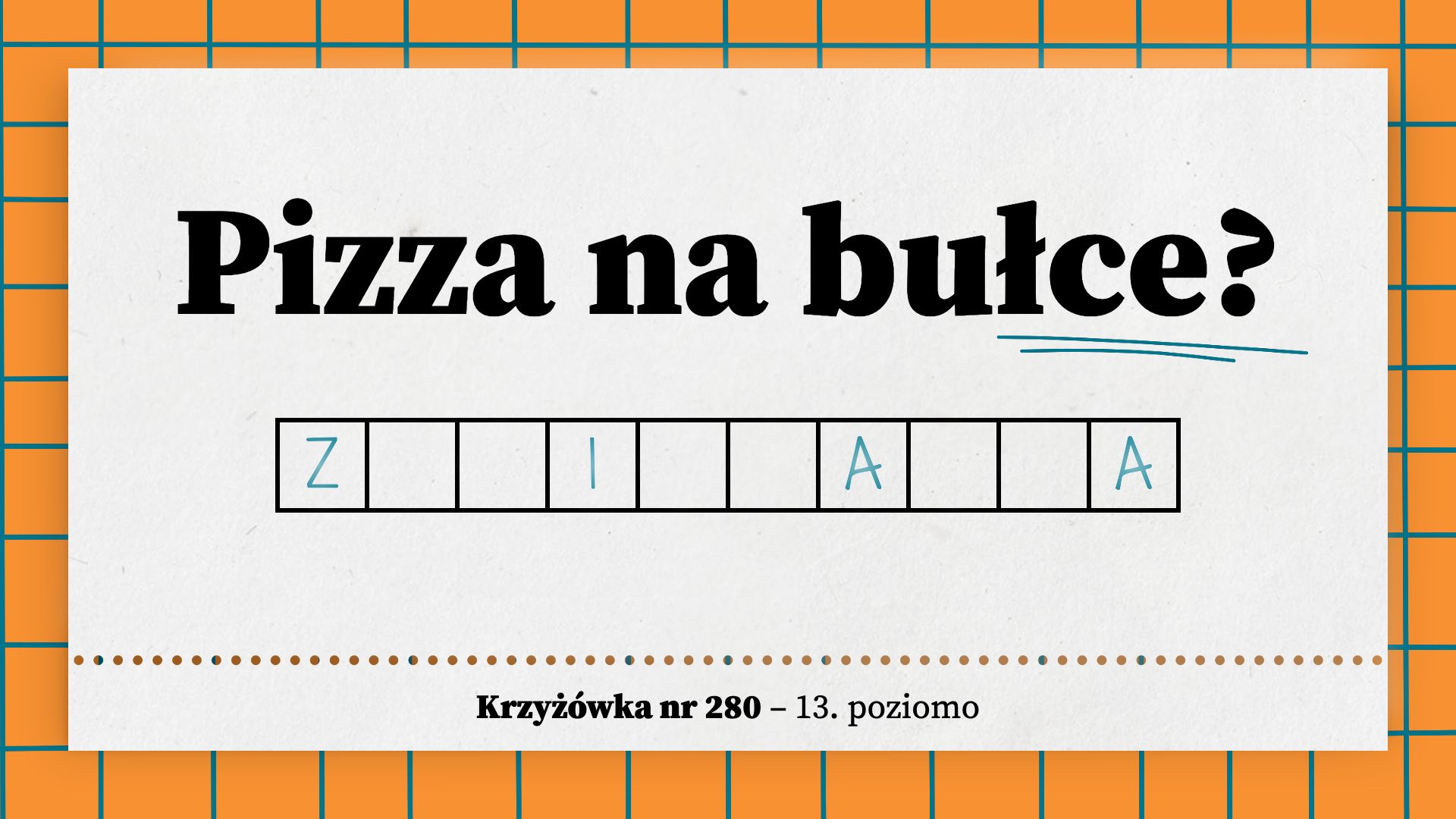 Pizza na bułce