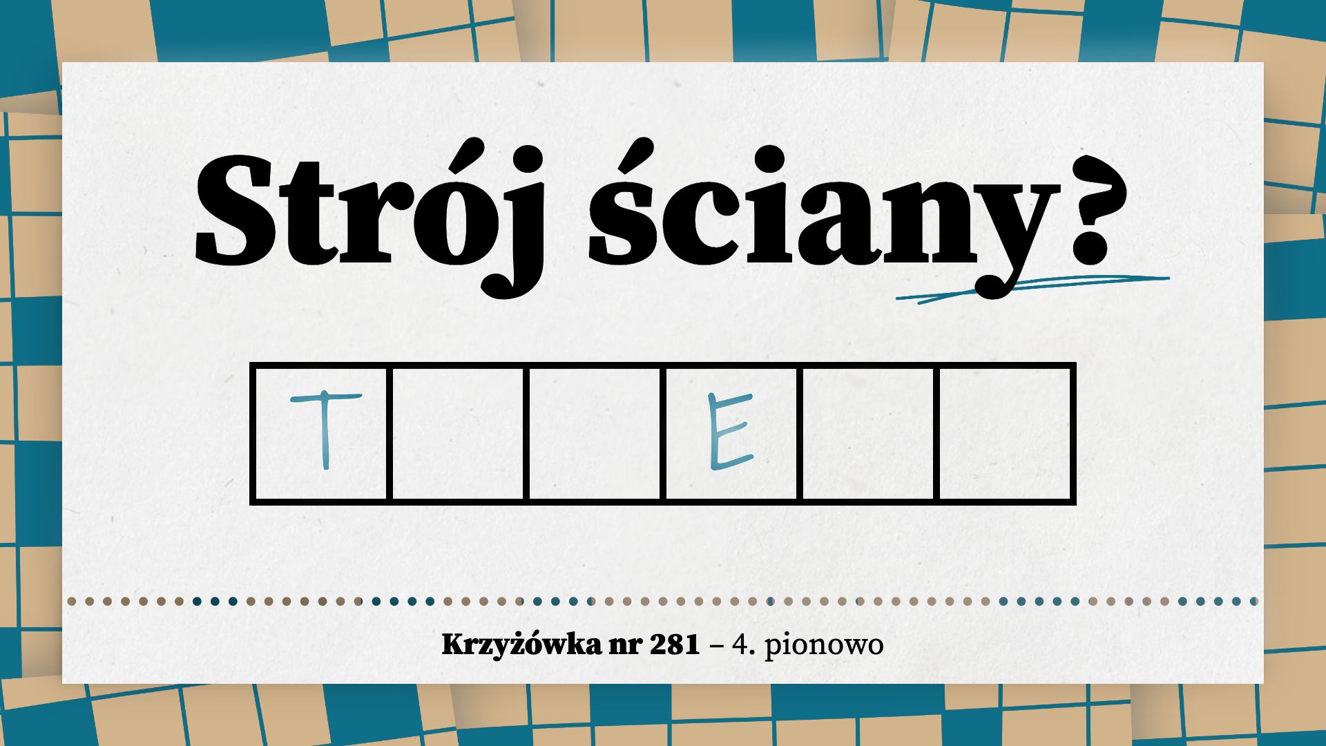 Strój ściany