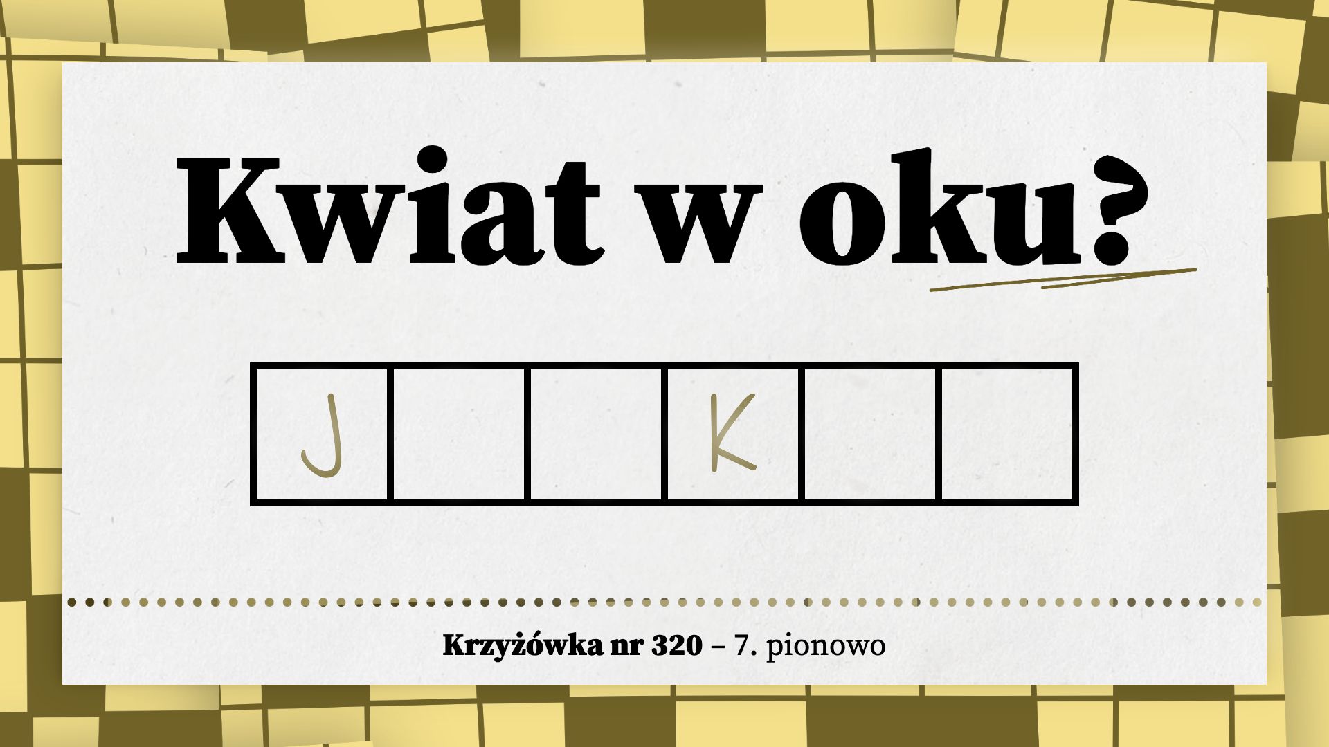 Kwiat w oku