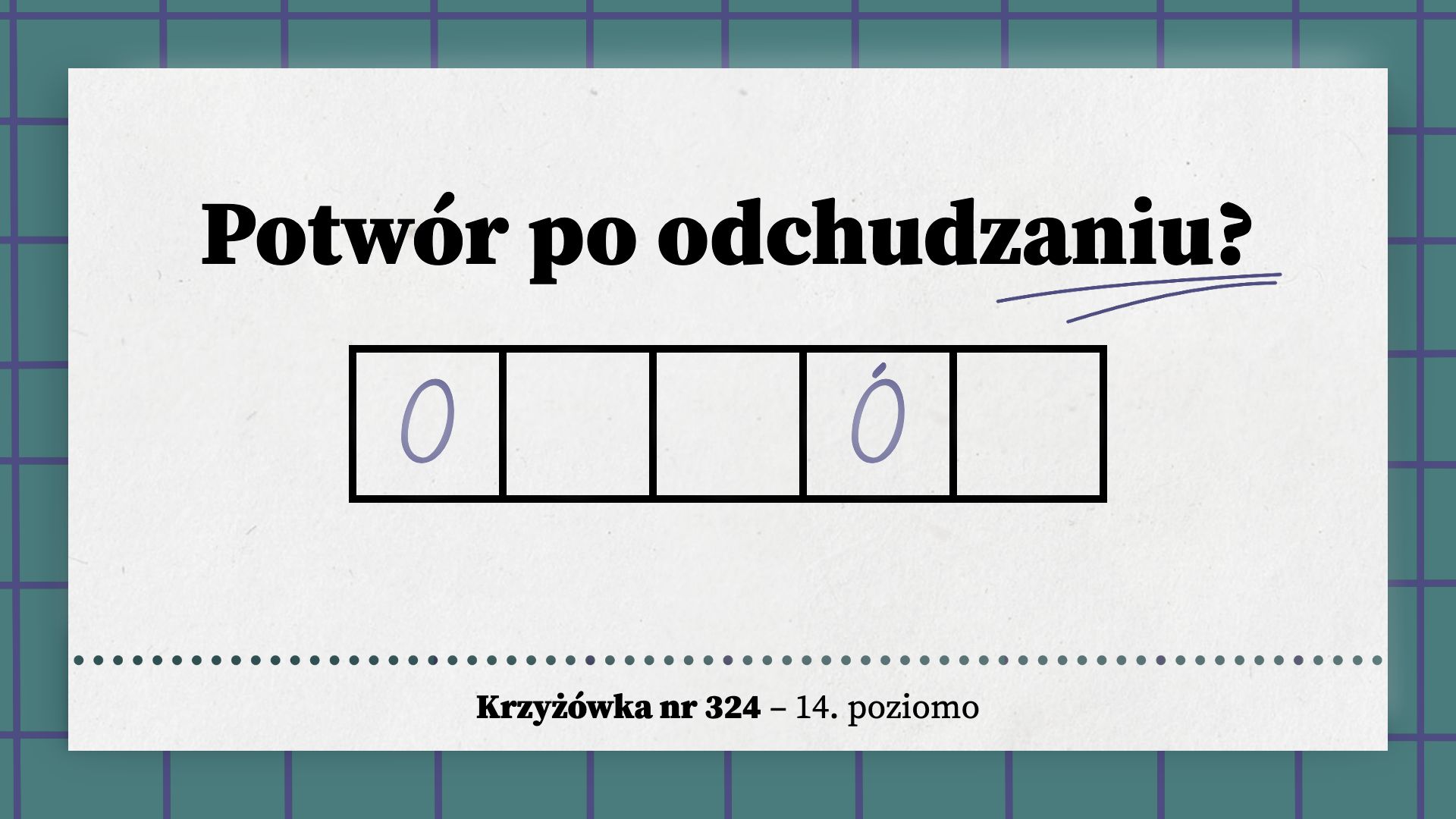 Potwór po odchudzaniu