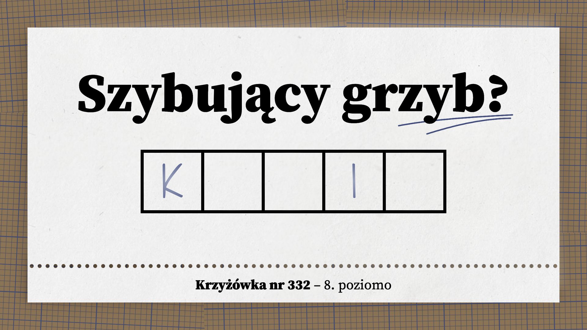 Szybujący grzyb