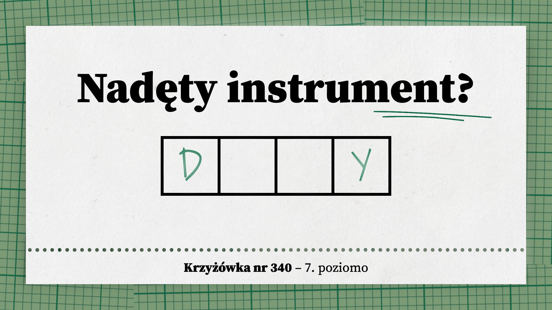 Nadęty instrument