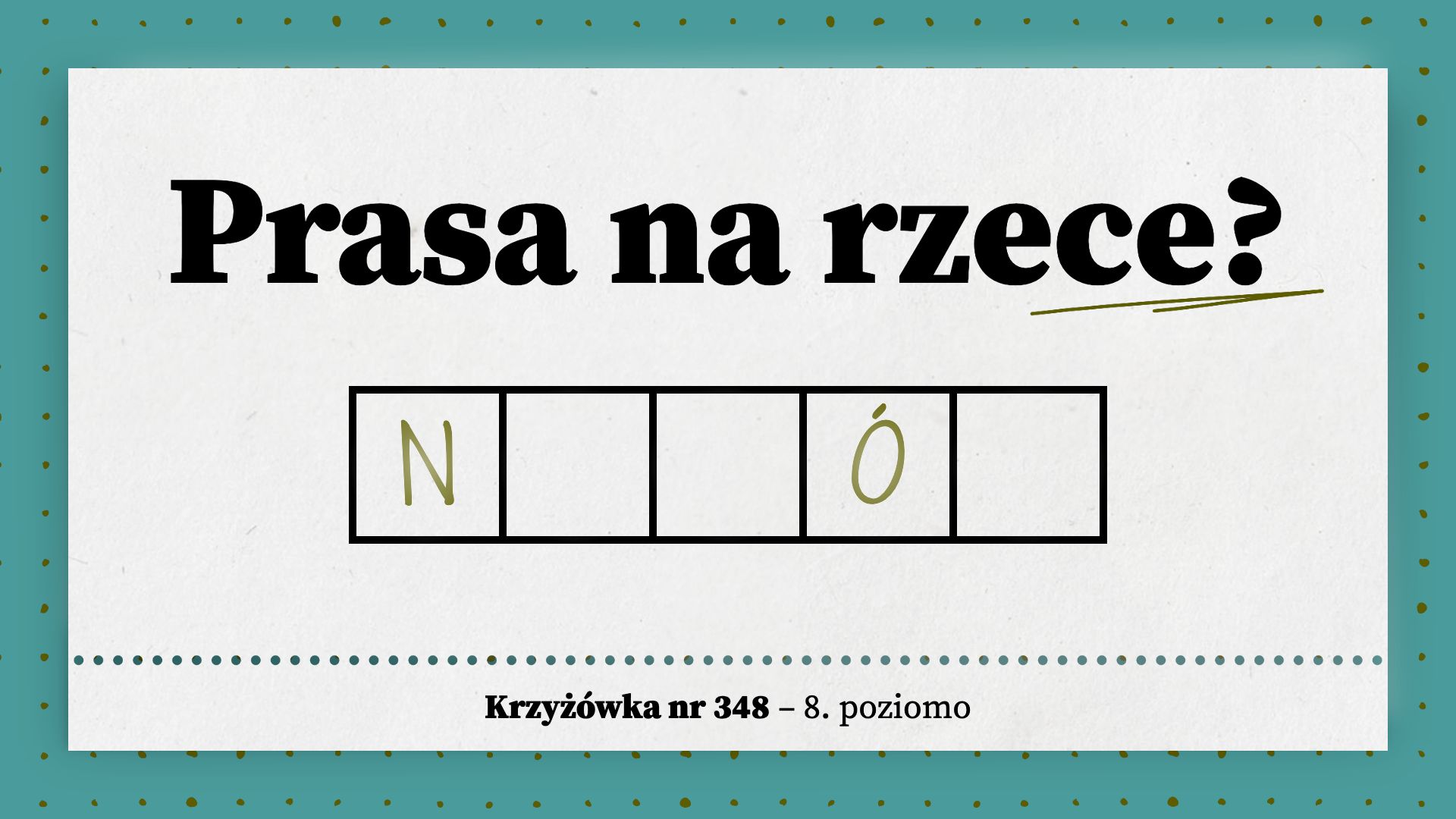 Prasa na rzece