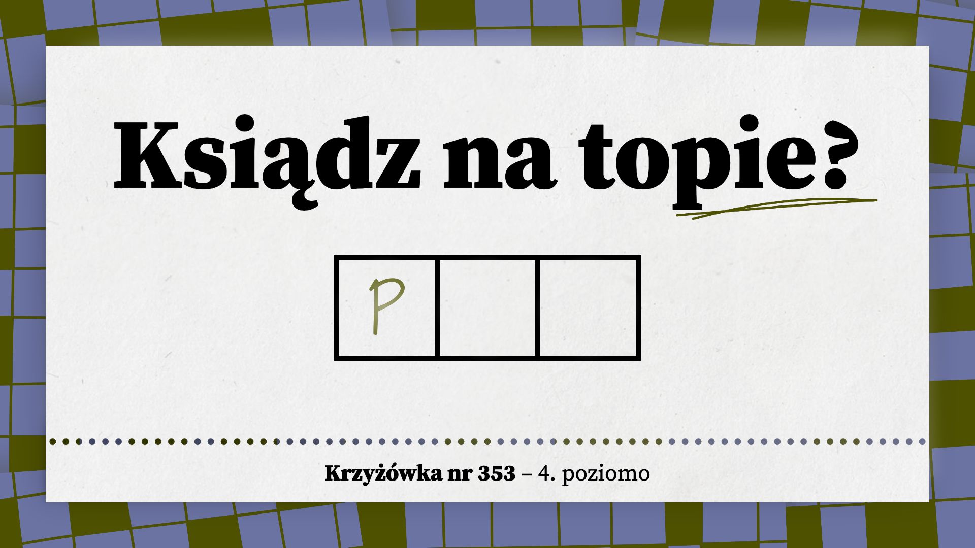 Ksiądz na topie