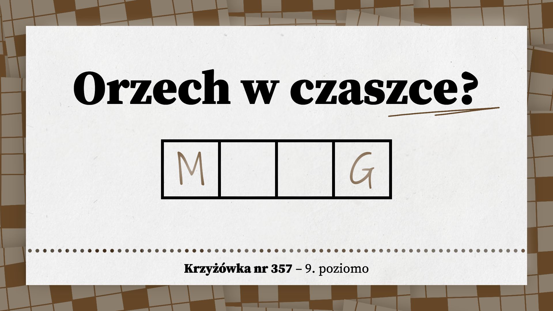 Orzech w czaszce
