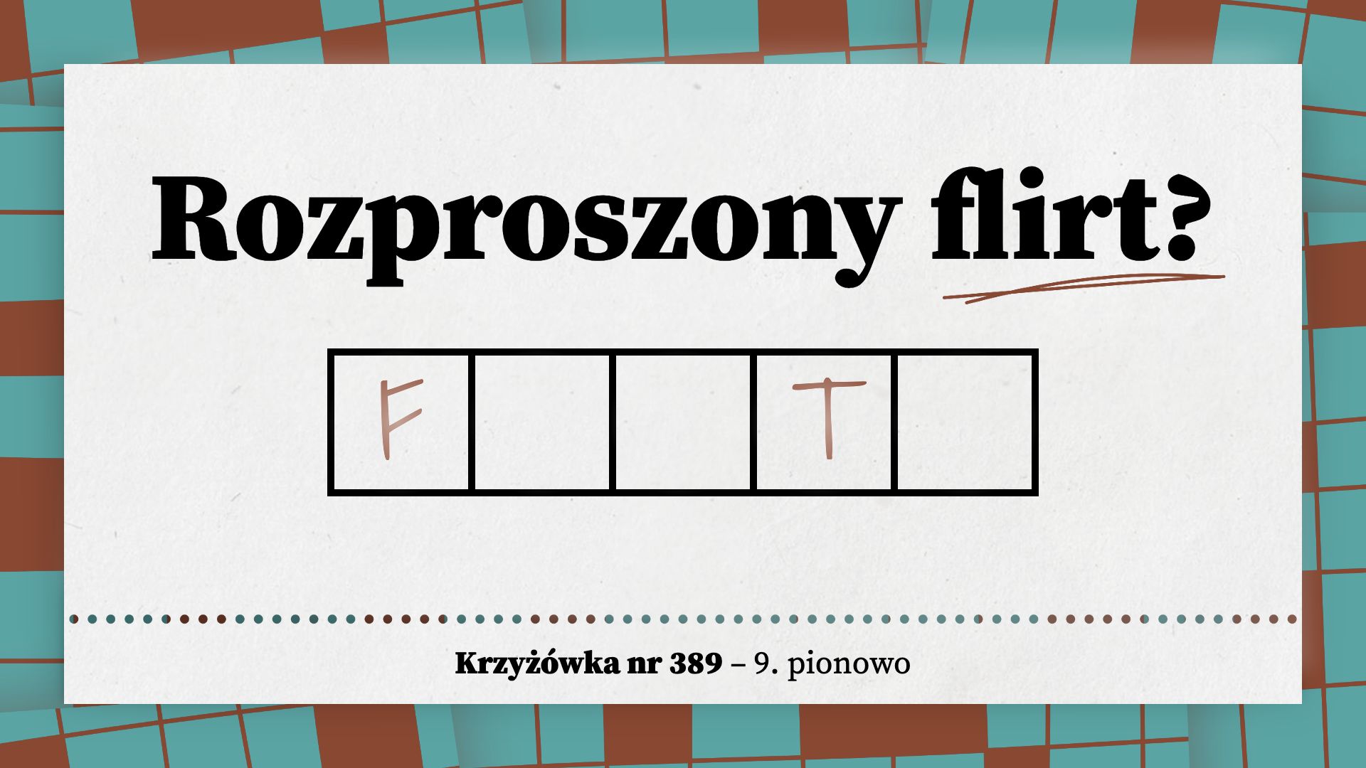 Rozproszony flirt