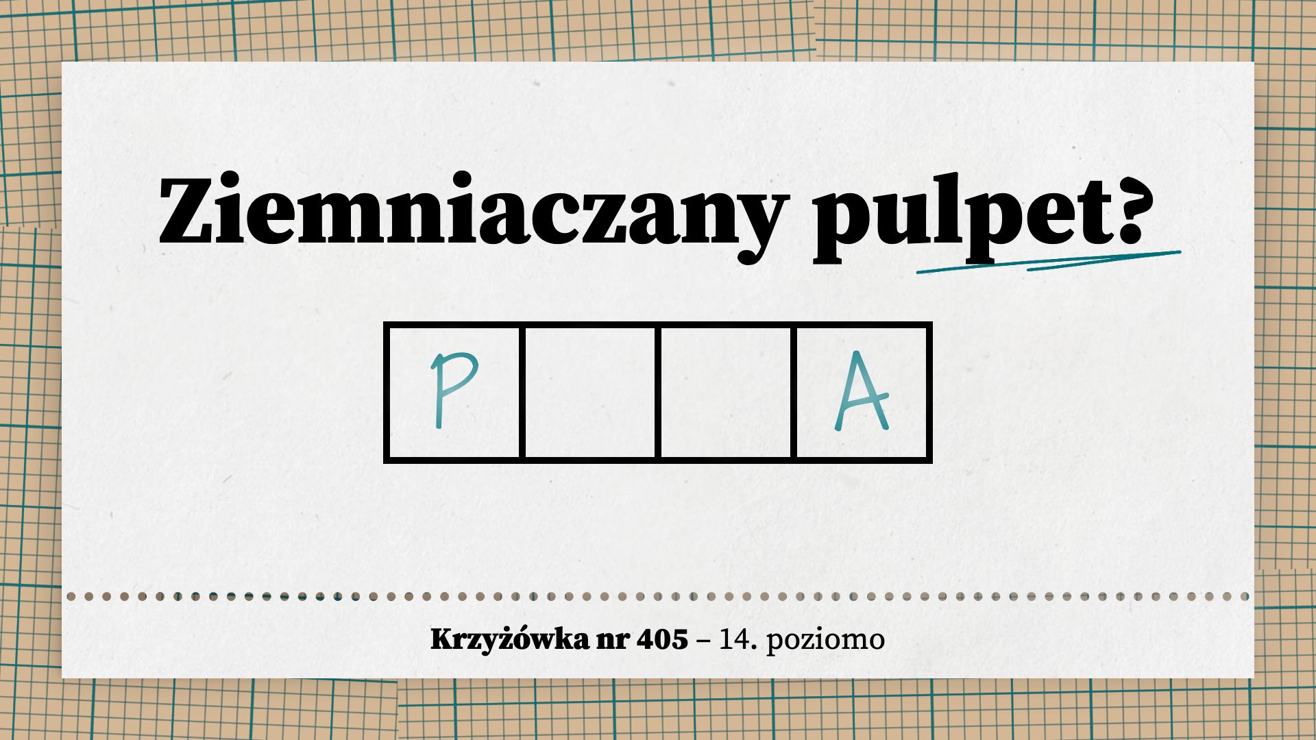 Ziemniaczany pulpet