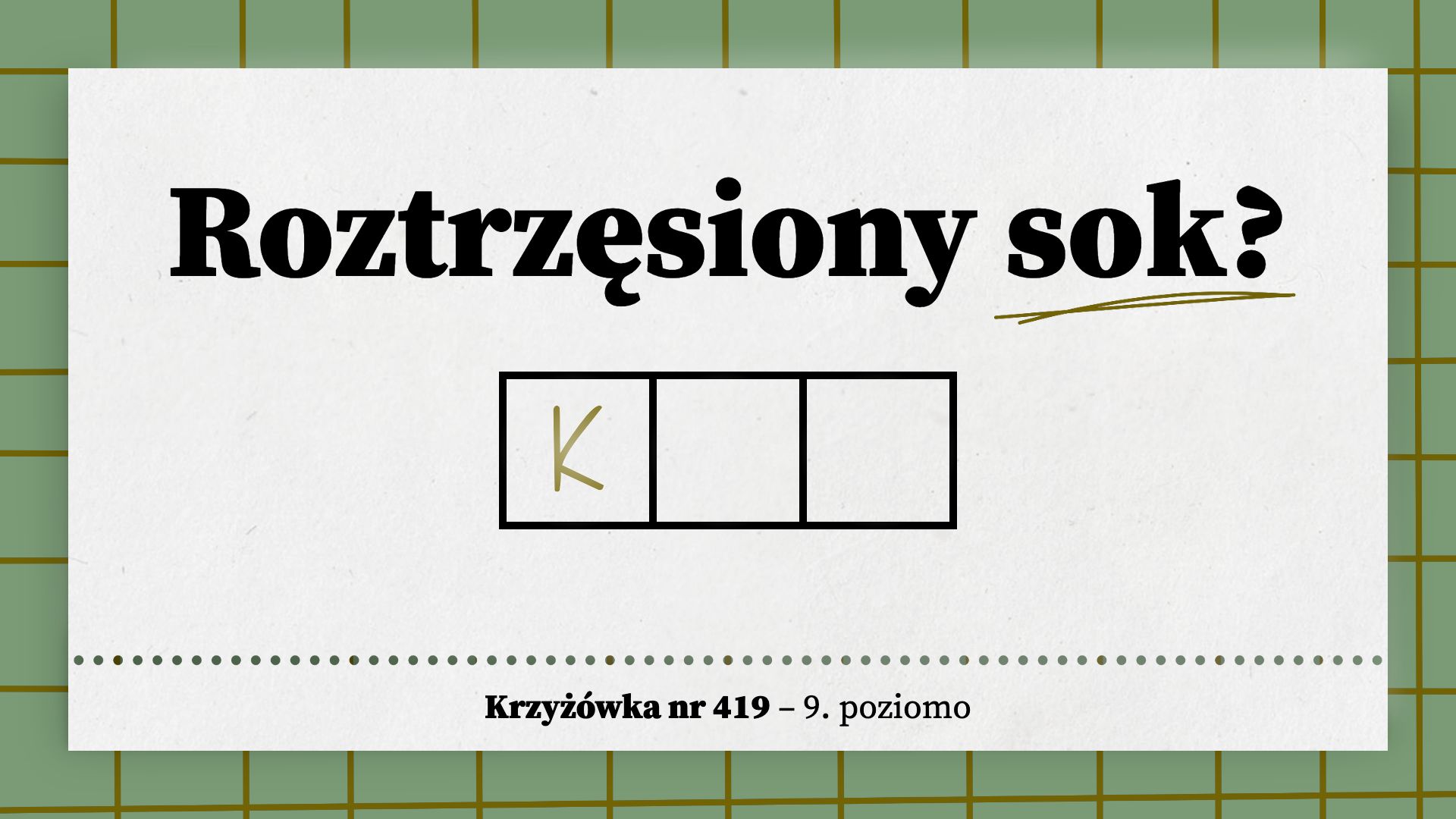 Roztrzęsiony sok